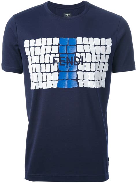 fendi men's polo shirts|fendi men's printed t shirts.